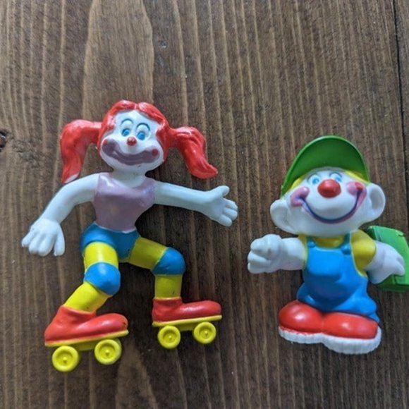 Clown Around Figures - lot of 2 - Picture 1 of 5